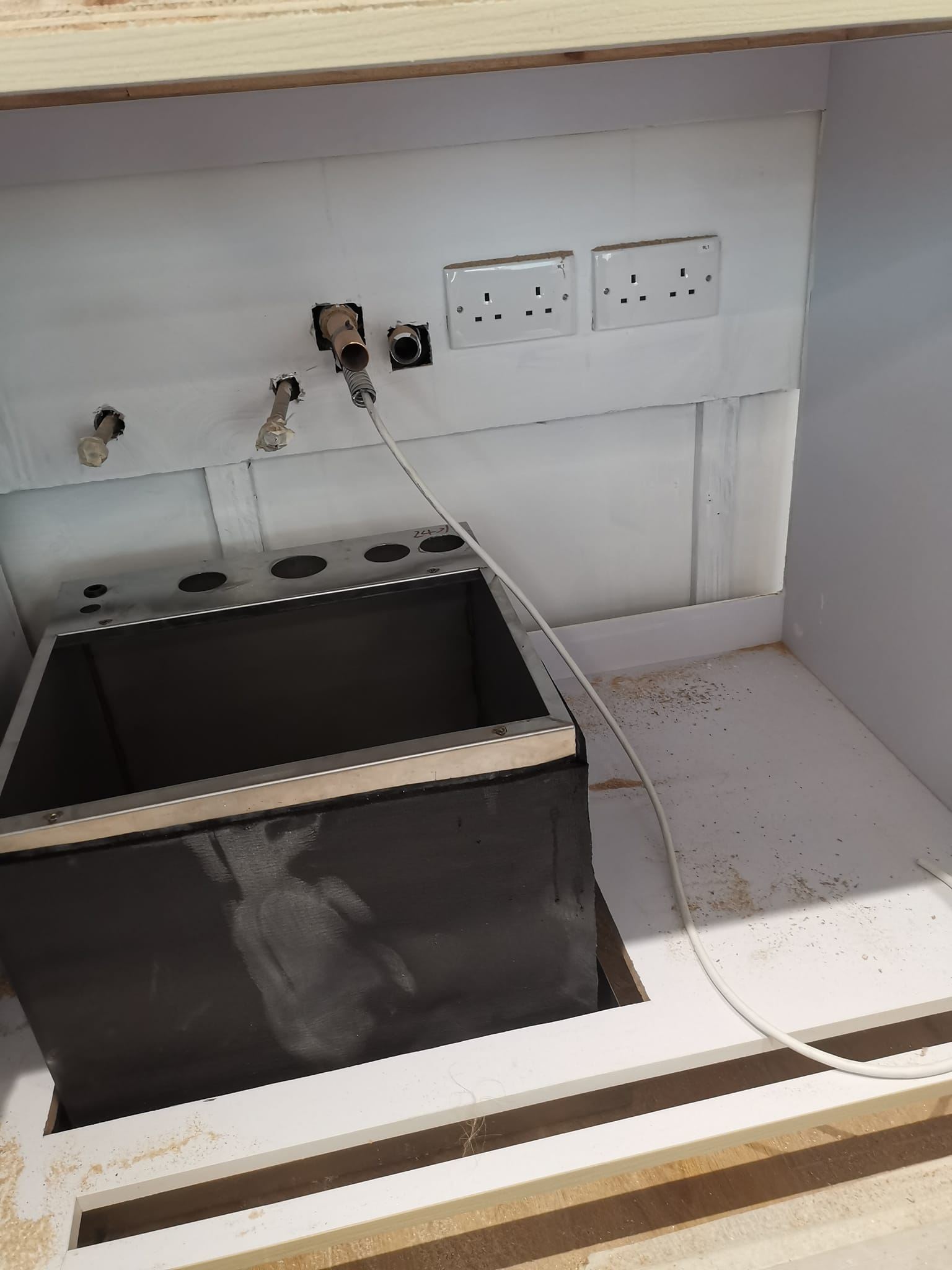 寫字樓茶水間隔油水缸